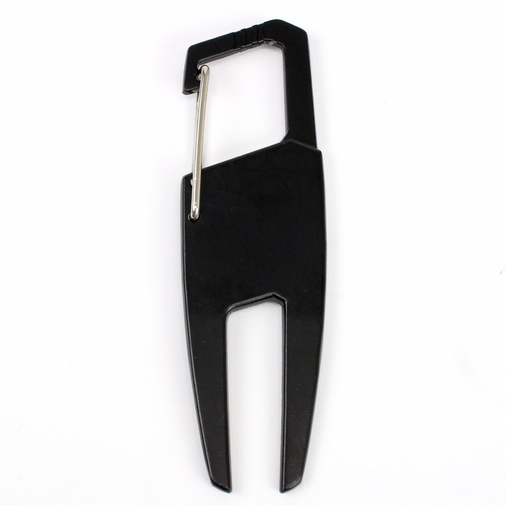 ゴルフマーカー ボールマーカー ティー マーカー フォーク マグネット 強力マグネット AS2OV アッソブ FORK CARABINER -BK GOLF SERIES フォークカラビナ