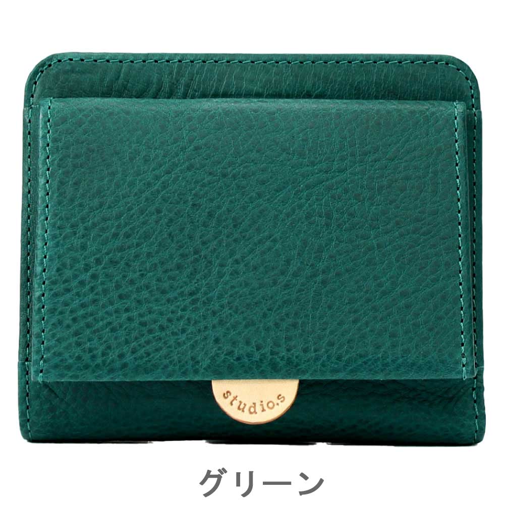 studio.s ムータ 二つ折り財布 ボックス型小銭入れ 953-ss-25l03