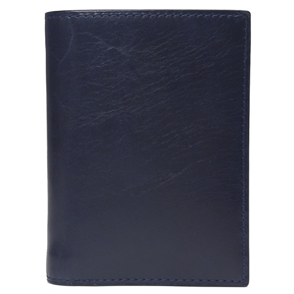 BAGGY PORT バキーポート 藍染めレザー 二つ折り財布 本革 牛革 レディース メンズ 兼用 ZYS096