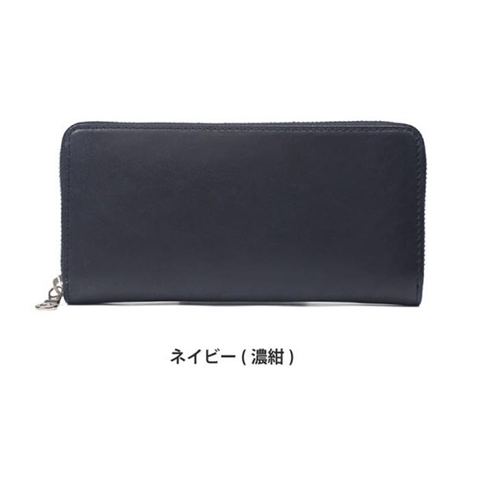 BAGGY PORT バキーポート 長財布 本革 牛革 藍染めレザー ラウンドファスナー レディース メンズ ZYS097