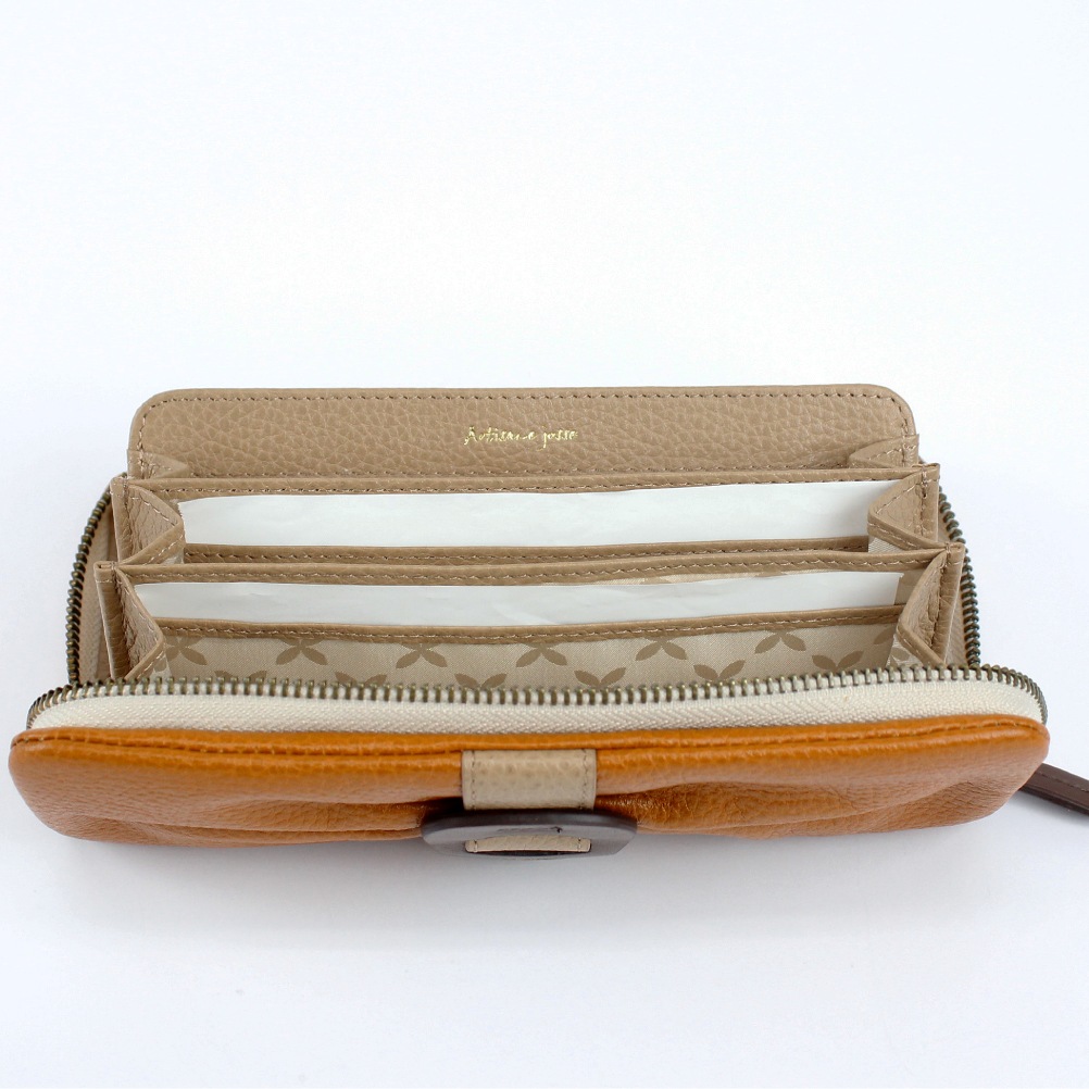 SALE 50% OFF Artisane josse Hoof アルティザンヌ・ジョゼ フーフ 長財布 スキミング防止 ラウンドファスナー 大容量 レディース 本革 941-aj-22r102