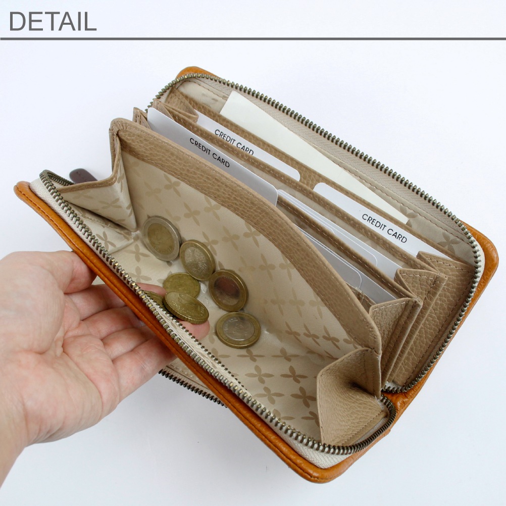 SALE 50% OFF Artisane josse Hoof アルティザンヌ・ジョゼ フーフ 長財布 スキミング防止 ラウンドファスナー 大容量 レディース 本革 941-aj-22r102