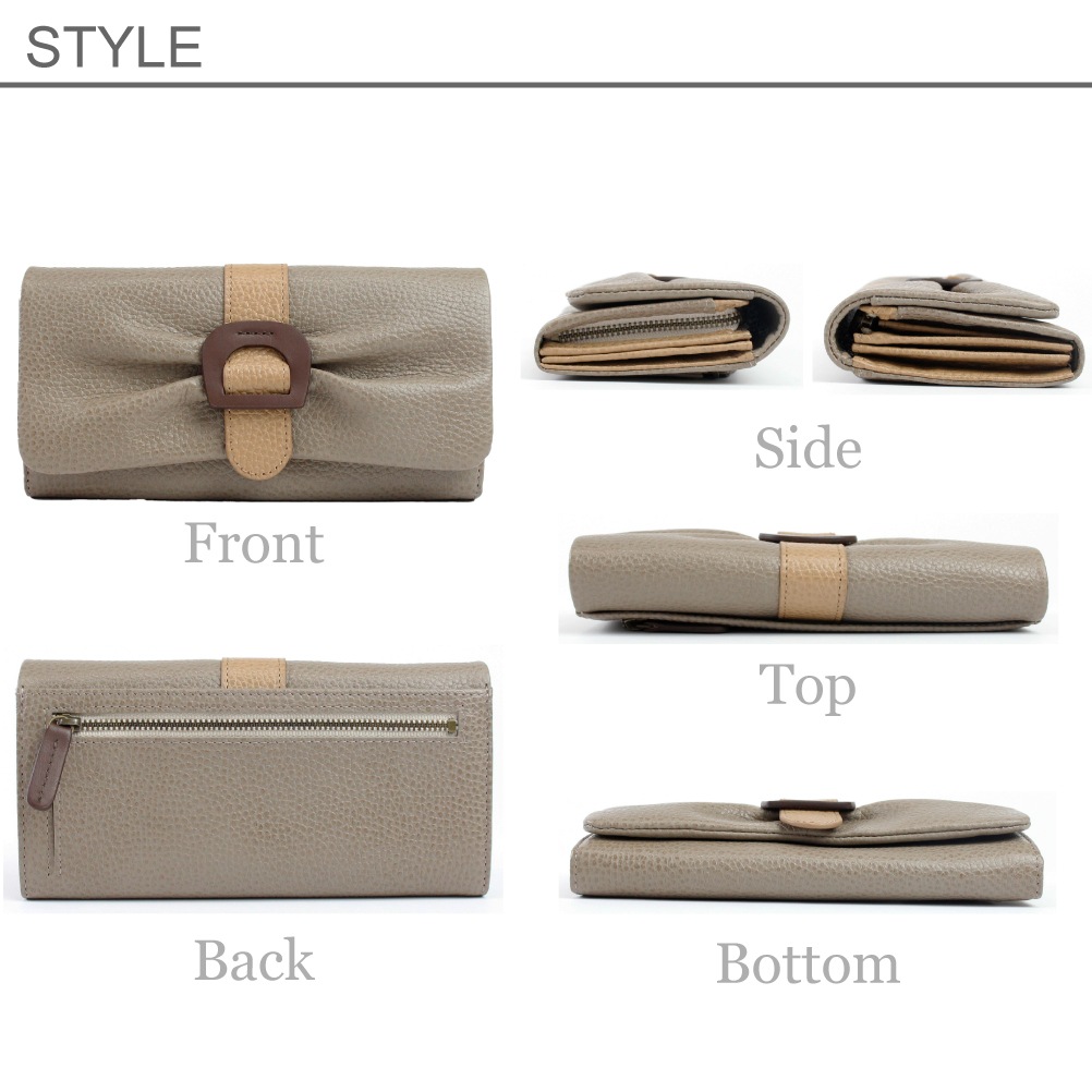 Artisane josse Hoof アルティザンヌ・ジョゼ フーフ 財布 長財布 スキミング防止 かぶせ 大容量 レディース ブランド レザー 本革 革 上品 牛革 941-aj-22r101