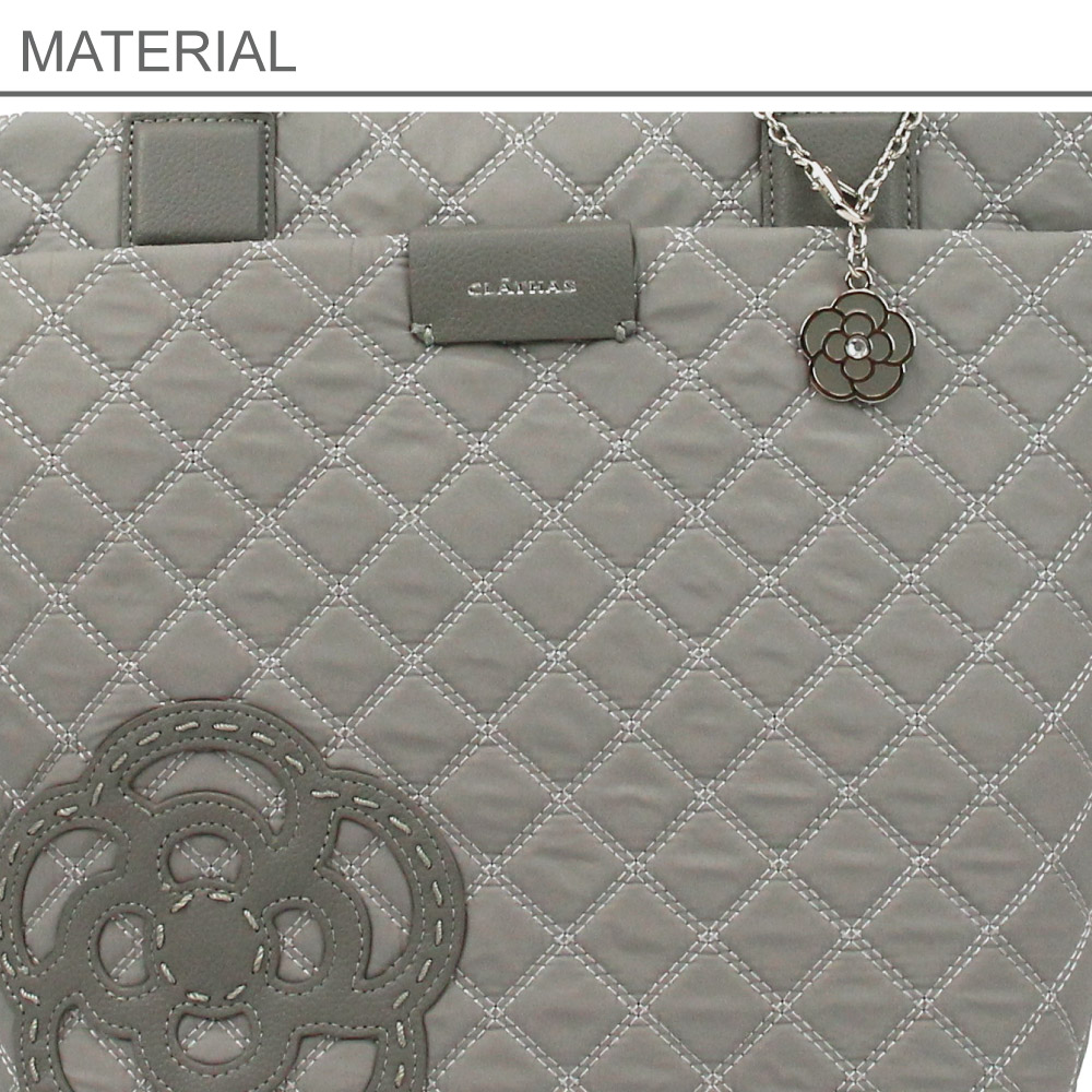 クレイサス CLATHAS トートバッグ レディース キルティング 肩掛け 斜め掛け ハンドバッグ ショルダーバッグ ブラック グレー 黒 ブランド カペラ 0189558 正規販売店