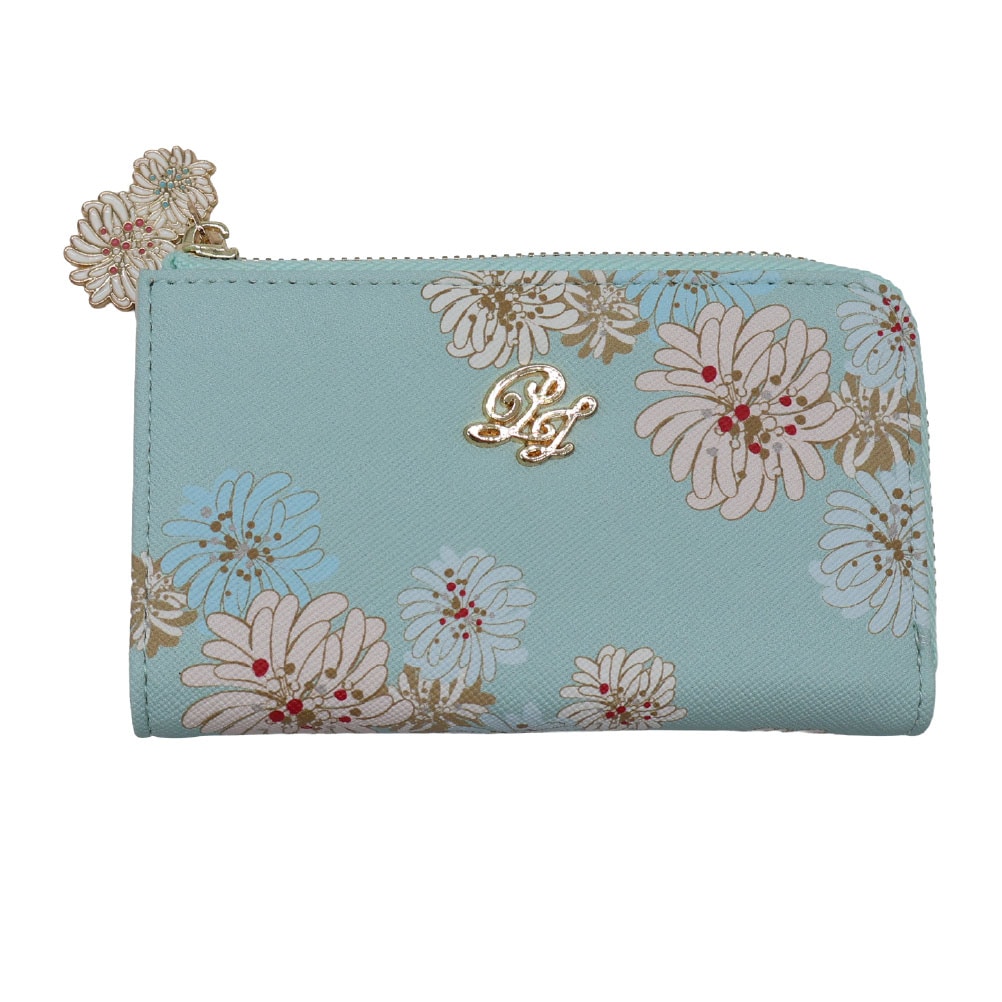 AETHER 花柄キーケース 青系 予約 新規 PAUL & JOE ACCESSOIRES ポールアンドジョー アクセソワ