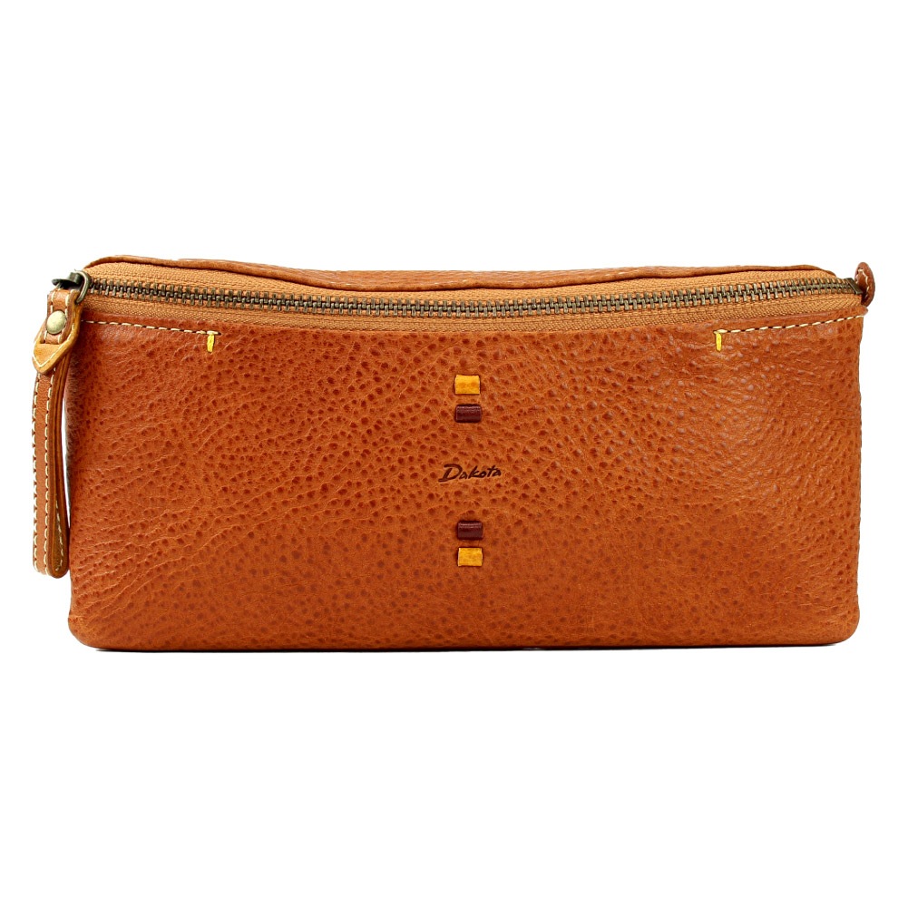 Dakota ダコタ 長財布 財布 レディース レザー 本革 ファスナー 使いやすい財布 ダコタの財布 ダコタの長財布 赤 茶 緑 レッド ブラウン グリーン ブランド ペルリーネ 0031704