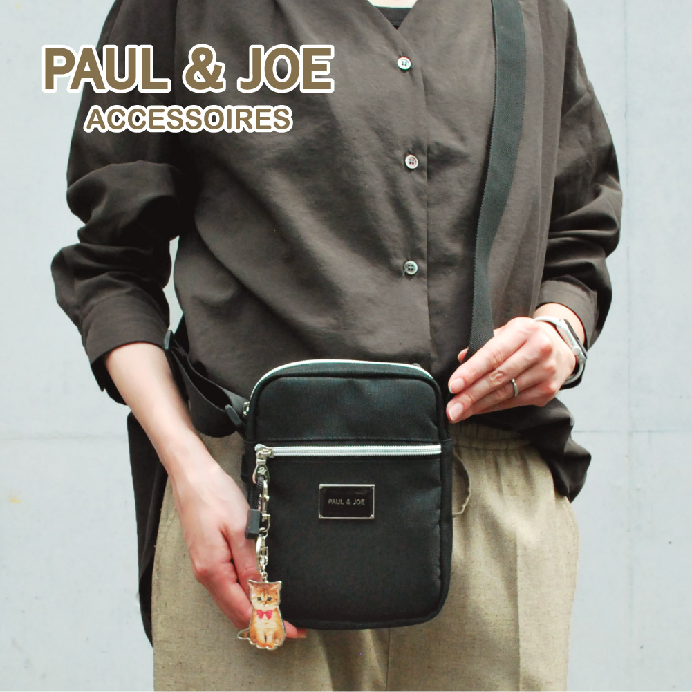 PAUL & JOE ACCESSOIRES ミニショルダーバッグ PAUL&JOE ポールアンドジョー ポルジョ ミニショルダー レディース