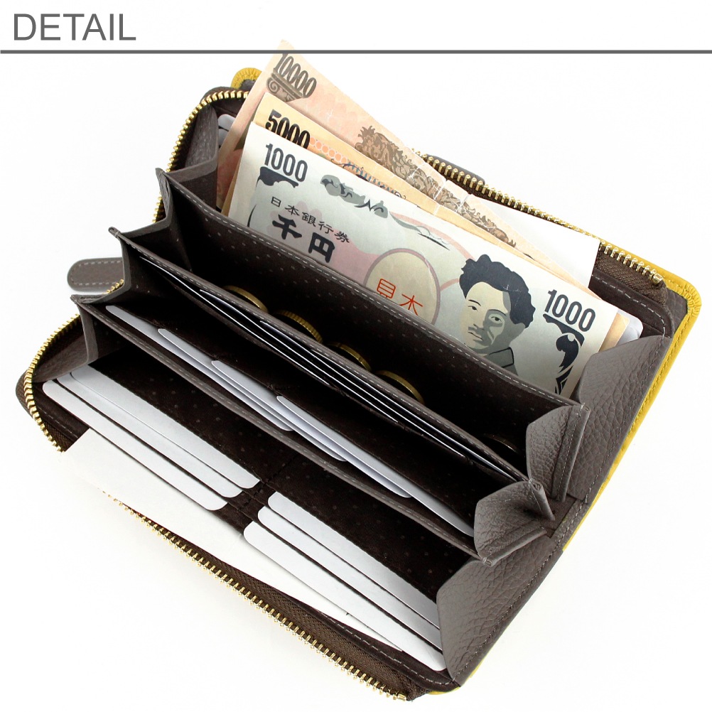 【Artisane josse】アルティザンヌ・ジョゼ 財布 長財布 レディース ブランド レザー L字 本革 革 上品 牛革 イタリアンレザー おしゃれ 長サイフ 953-aj-22f101