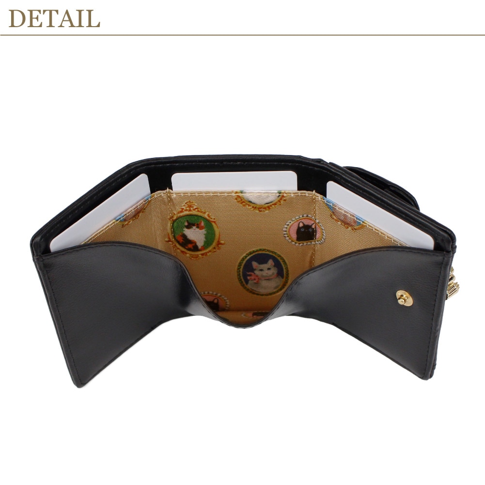 PAUL & JOE ACCESSOIRES ポール&ジョー 財布 ミニ財布 三つ折り財布
