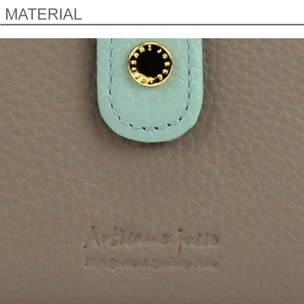 【Artisane josse】アルティザンヌ・ジョゼ SETA セタ 財布 ミニ財布 折り財布 二つ折り レディース ブランド レザー L字 本革 革 牛革 953-aj-22f103