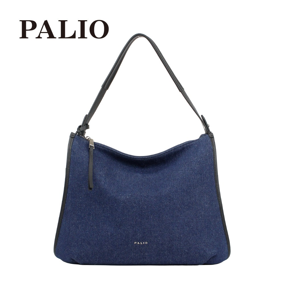 PALIO パリオ ショルダーバッグ デニムバッグ レディース ハンドバッグ レザー ブランド A4 肩掛け 斜め掛け 2wayバッグ カルテッラリーベロ 935-pan-008