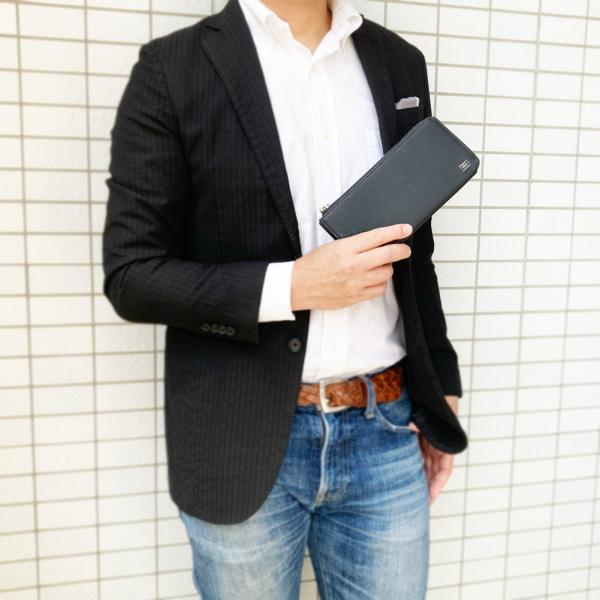 ポーター カレント ロングウォレット 052-02210 PORTER CURRENT 財布 長財布 L字ファスナー 本革 レザー メンズ 吉田カバン
