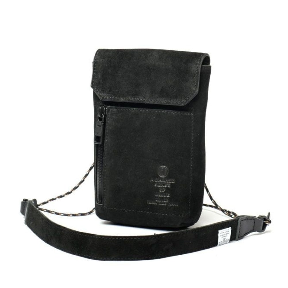AS2OV (アッソブ) WATER PROOF SUEDE MINI SHOULDER / ミニショルダー