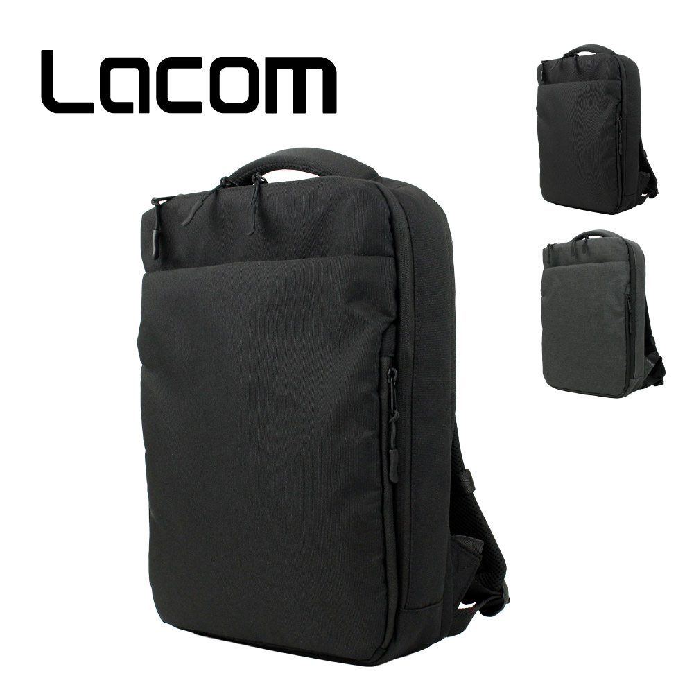 Lacom ラーコム リュックサック リュック ビジネスリュック メンズ 薄型 シンプル バックパック 通勤バッグ A4 PC 収納 軽量 大容量 ブランド 961-LC-5T101