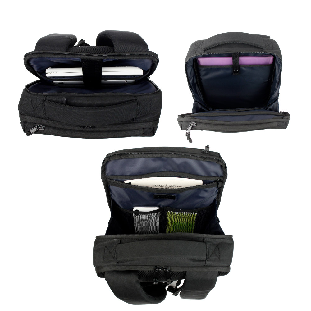 Lacom ラーコム リュックサック リュック ビジネスリュック メンズ 薄型 シンプル バックパック 通勤バッグ A4 PC 収納 軽量 大容量 ブランド 961-LC-5T101