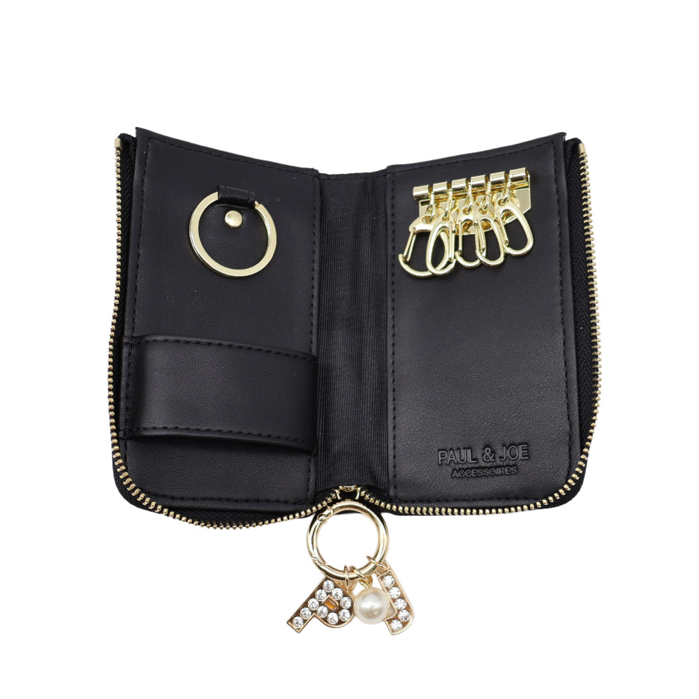 PAUL & JOE ACCESSOIRES ポールアンドジョー キーケース レディース ポール&ジョー 鍵入れ ブランド キルティング 正規品 pja-w1256