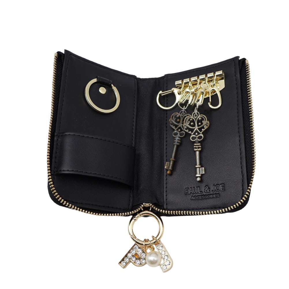 PAUL & JOE ACCESSOIRES ポールアンドジョー キーケース レディース ポール&ジョー 鍵入れ ブランド キルティング 正規品 pja-w1256