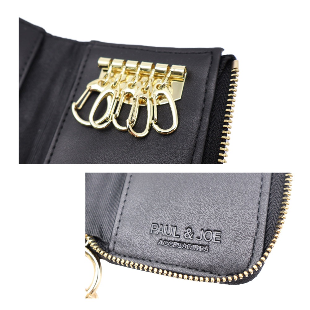 PAUL & JOE ACCESSOIRES ポールアンドジョー キーケース レディース ポール&ジョー 鍵入れ ブランド キルティング 正規品 pja-w1256