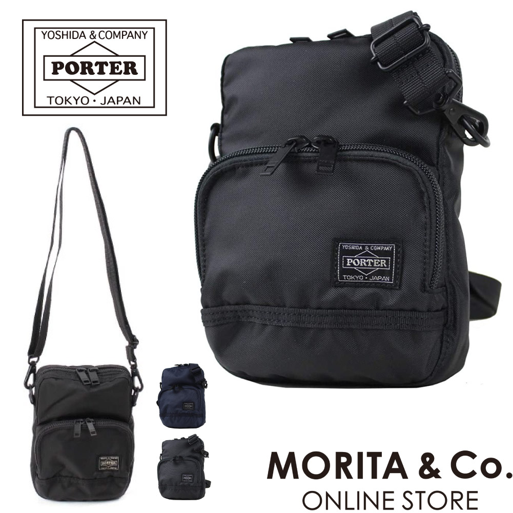 ポーター フラッシュ ショルダーバッグ 689-05950 PORTER FLASH スマホショルダー 小さめ ブランド メンズ 斜めがけ ショルダーポーチ 日本製 吉田カバン