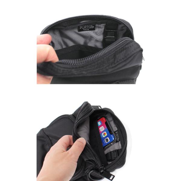 ポーター フラッシュ ショルダーバッグ 689-05950 PORTER FLASH スマホショルダー 小さめ ブランド メンズ 斜めがけ ショルダーポーチ 日本製 吉田カバン