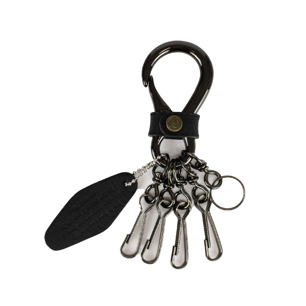 メール便 Dakota BLACK LABEL ダコタブラックレーベル ミネルバアクソリオ2 キーホルダー フック型 牛革 本革 メンズ レディース 0637002 0637102 ブランド