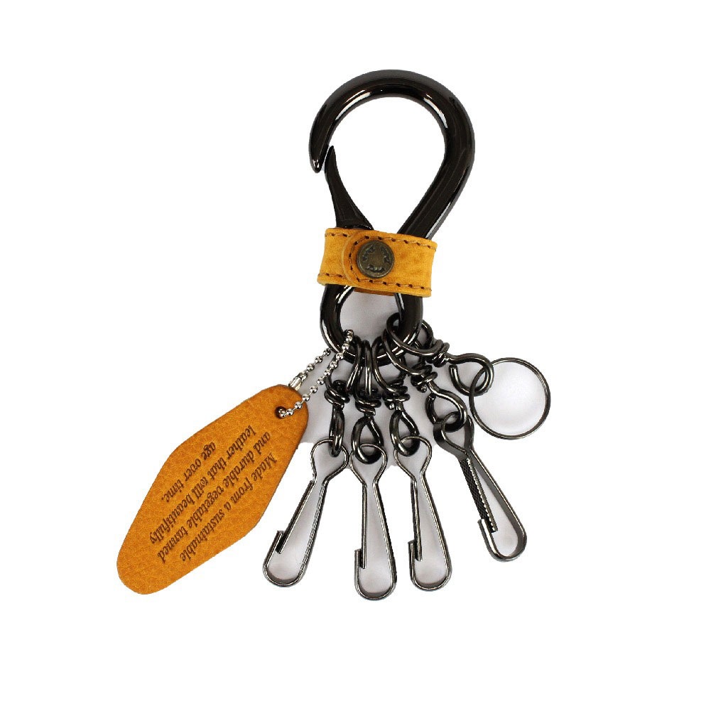 メール便 Dakota BLACK LABEL ダコタブラックレーベル ミネルバアクソリオ2 キーホルダー フック型 牛革 本革 メンズ レディース 0637002 0637102 ブランド