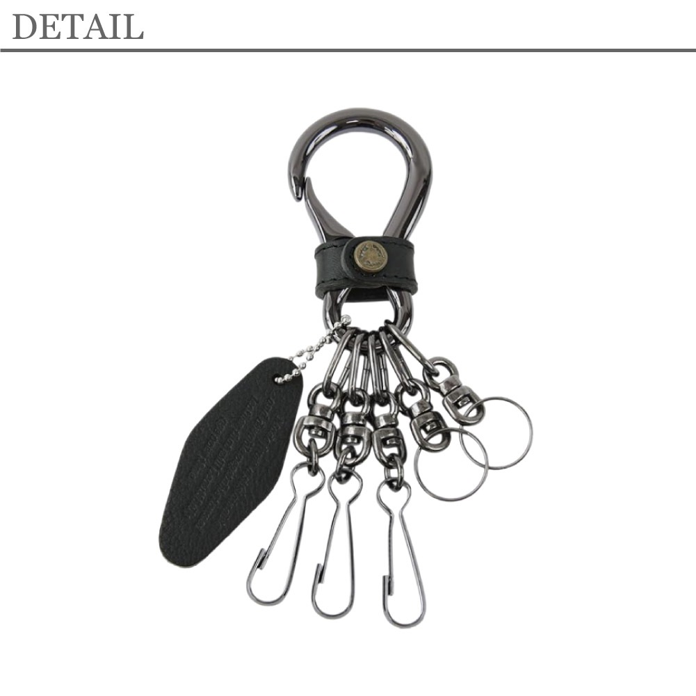 Dakota BLACK LABEL ダコタブラックレーベル ミネルバアクソリオ2 キーホルダー フック型 牛革 本革 0637002 0637102 0637202