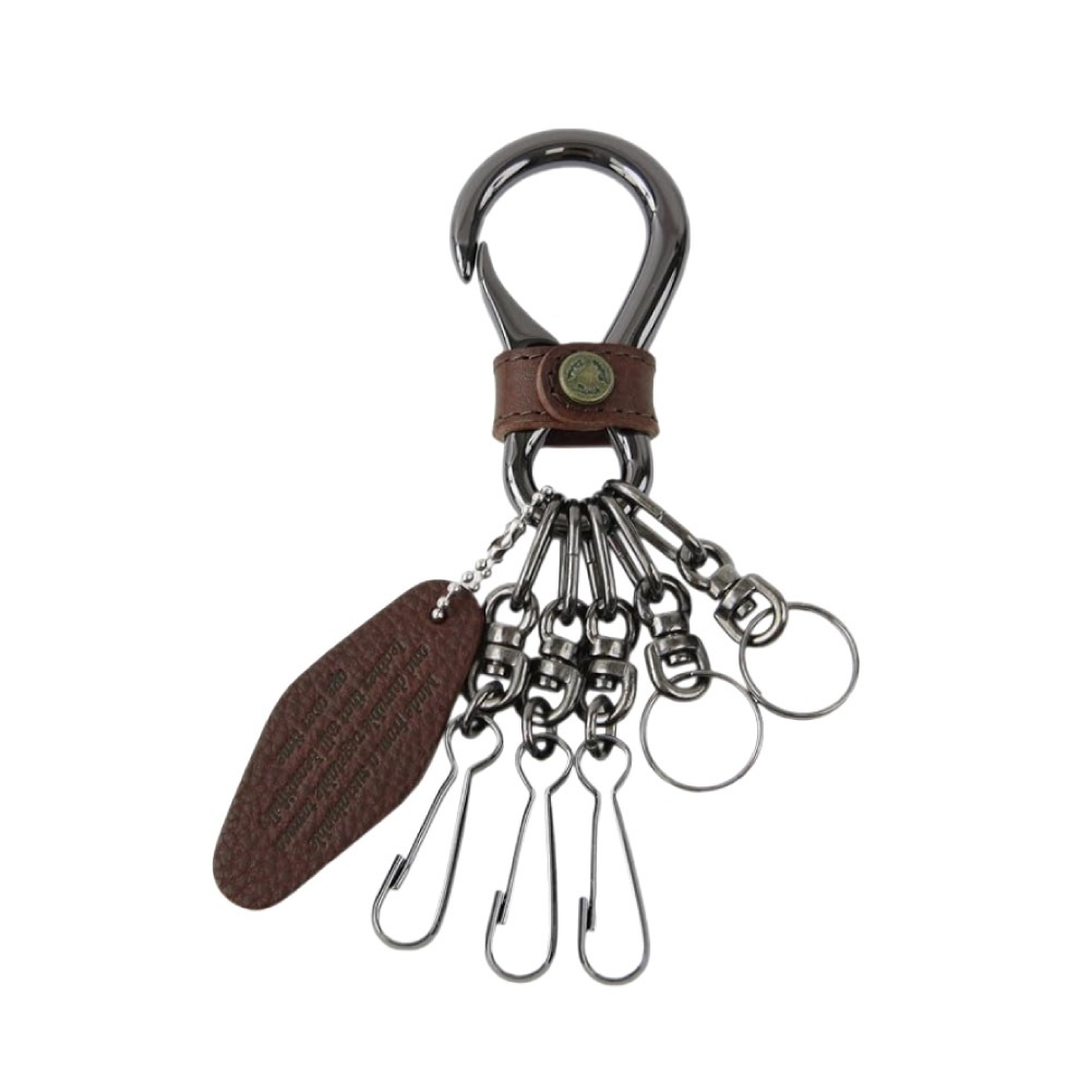 Dakota BLACK LABEL ダコタブラックレーベル ミネルバアクソリオ2 キーホルダー フック型 牛革 本革 0637002 0637102 0637202