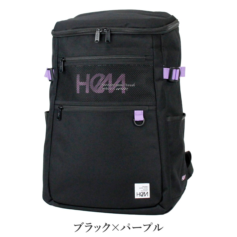 SALE 20% OFF HeM リュック 通学 大容量 女子 高校 黒 スクールバッグ