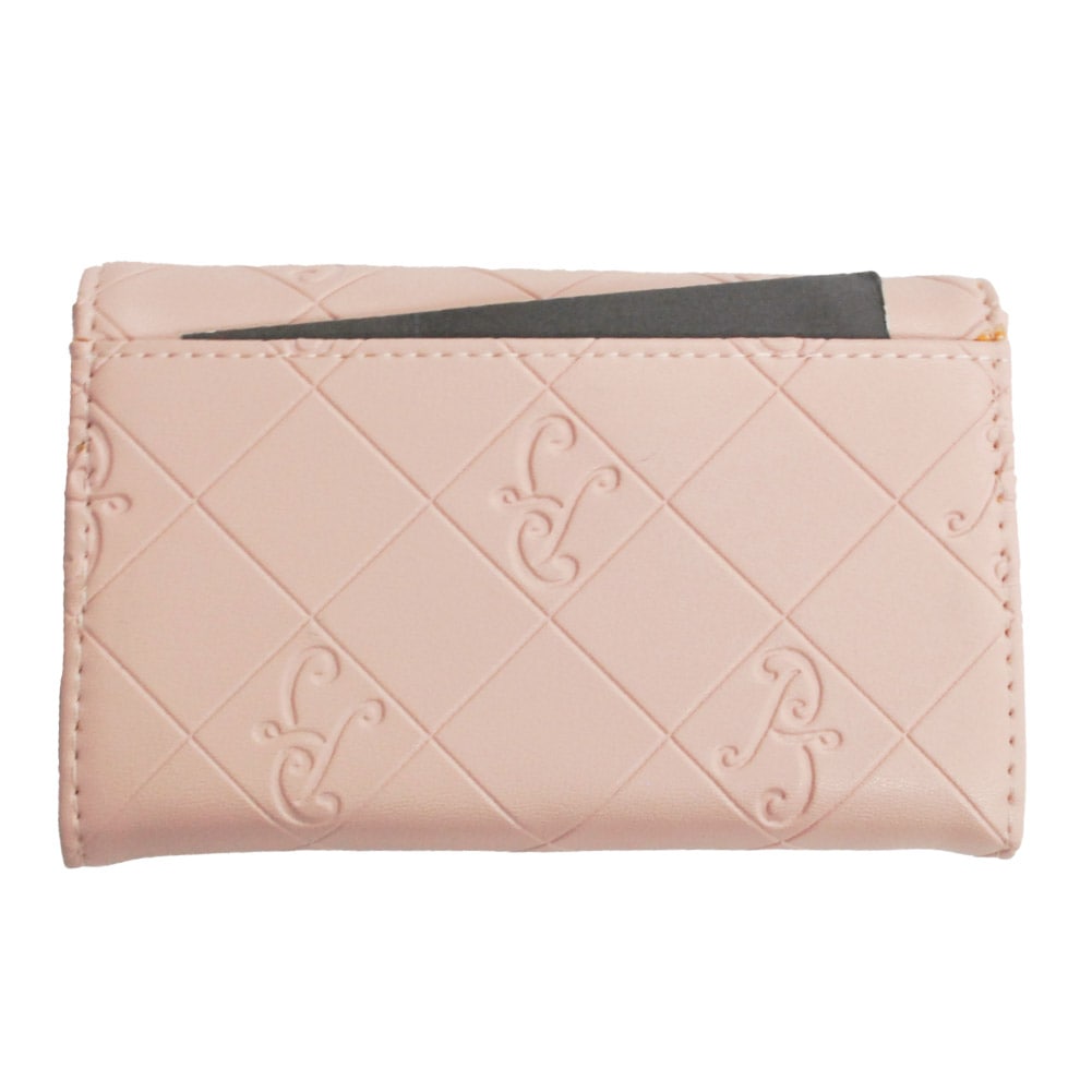 PAUL&JOE ACCESSOIRES 名刺入れ レディース 革 合皮 カードケース キルティング ポール&ジョー ブランド 大人 上品 ビジネス エンボス pja-w1073