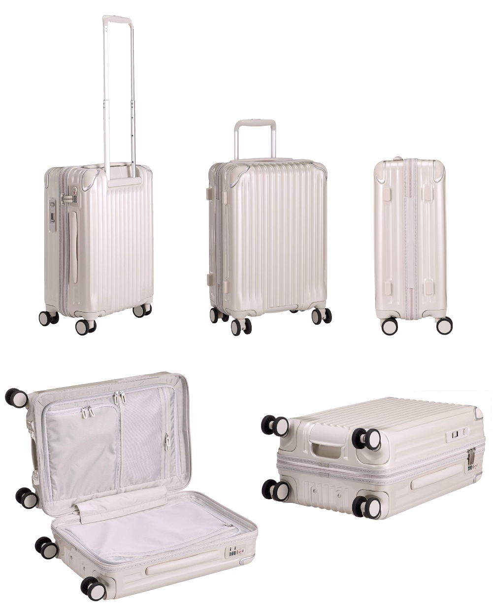 あきんこTRIO　トリオ　キャリアケース　ダブルジッパー　S 38L　機内 楽天市場】【機内持ち込み】トリオ イノベーター ( INNOVATOR ) スーツ