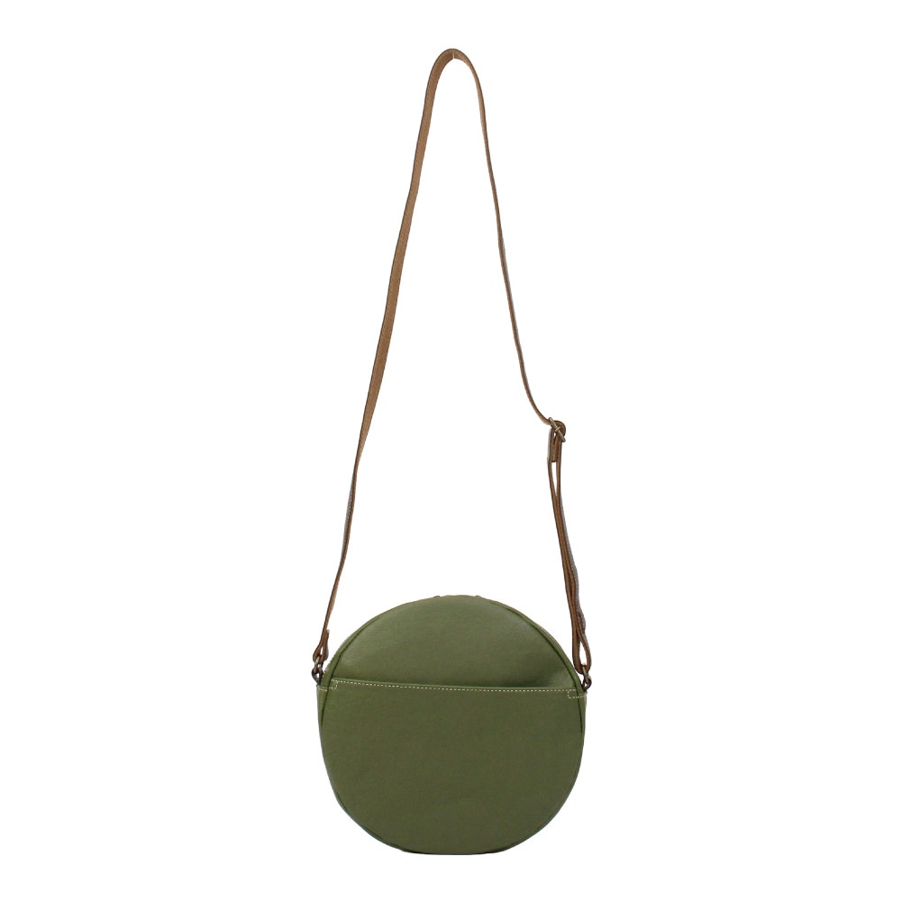 丸型 バッグ ブランド エバゴスの丸カゴバック eb a gos 籐とレザーの