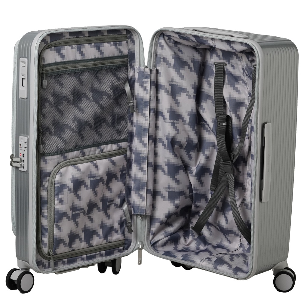 inv650dor 鏡面 イノベーター スーツケース innovator 75L 軽量 ジッパー 【8月20日から順次発送】