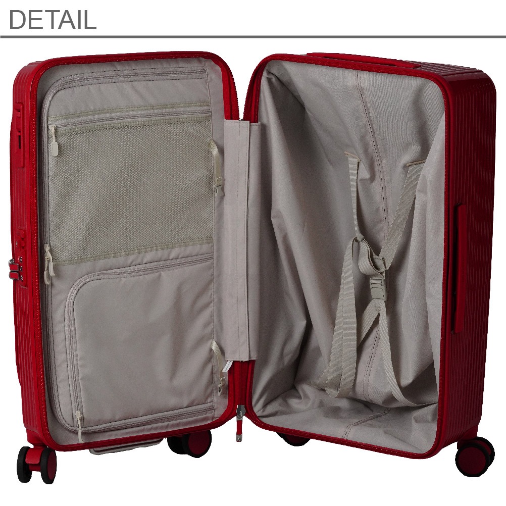 inv650dor 鏡面 イノベーター スーツケース innovator 75L 軽量 ジッパー 【8月20日から順次発送】