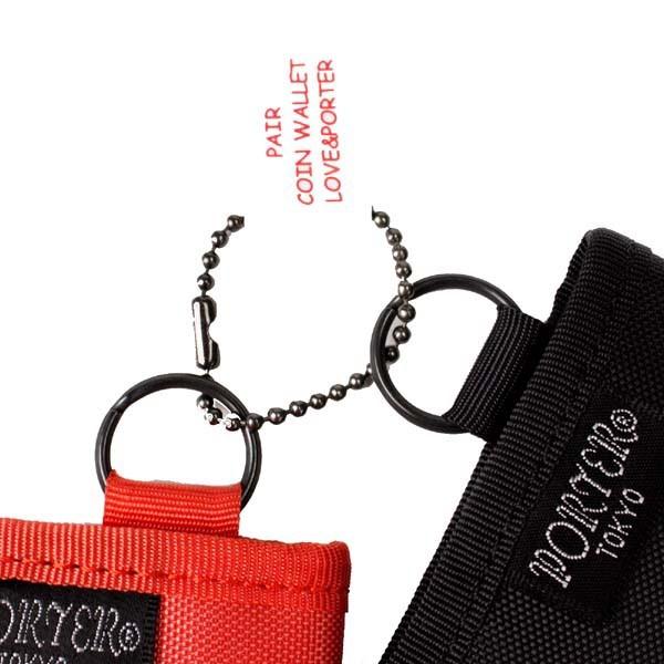 ポーター ラブアンドポーター コインケース 802-06982 PORTER LOVE&PORTER 小銭入れ 財布 ブラック カーキ ライトブルー ピンク グリーン オレンジ