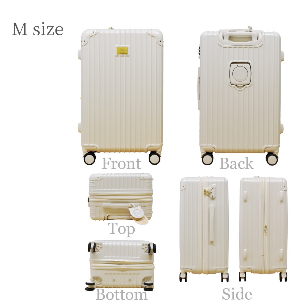 新作 ポールアンドジョー PAUL&JOE ポルジョ キャリーケース スーツケース 機内持ち込み可 Mサイズ 3泊 4泊 5泊 レディース ブランド 3泊4日 おしゃれ 鍵 TSAロック 可愛い 国内 海外 アイボリー ピンク グリーン pja-t942 