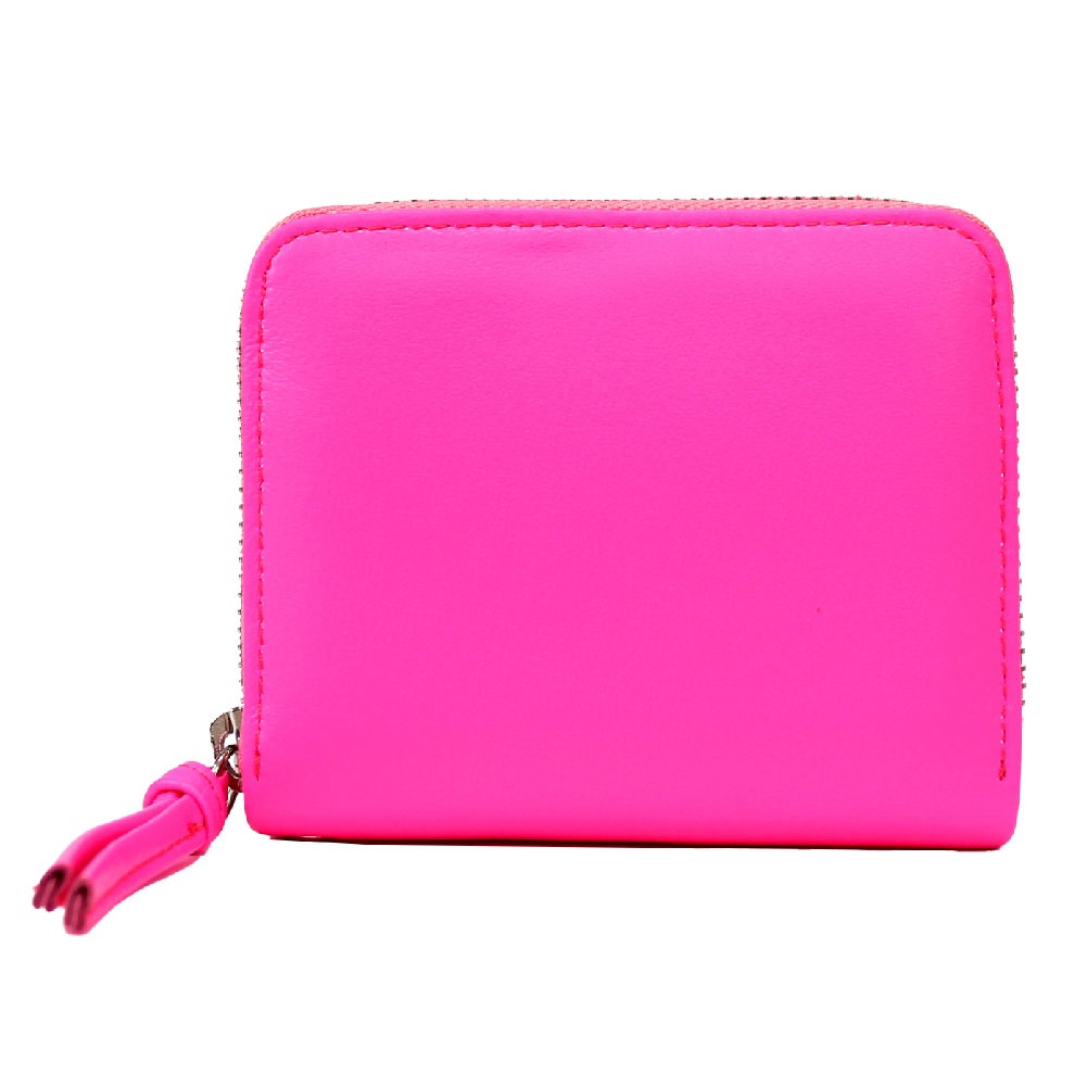 SALE 20%OFF perche ペルケ ジャバラカードウォレット ミニ財布 レディース  財布 二つ折り 二つ折り財布 アンビリオン 蛍光レザーストラップ付き 革 レザー 本革 牛革 08-06-04010