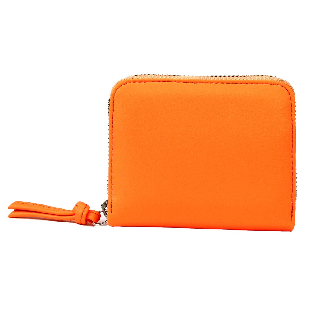 SALE 20%OFF perche ペルケ ジャバラカードウォレット ミニ財布 レディース  財布 二つ折り 二つ折り財布 アンビリオン 蛍光レザーストラップ付き 革 レザー 本革 牛革 08-06-04010