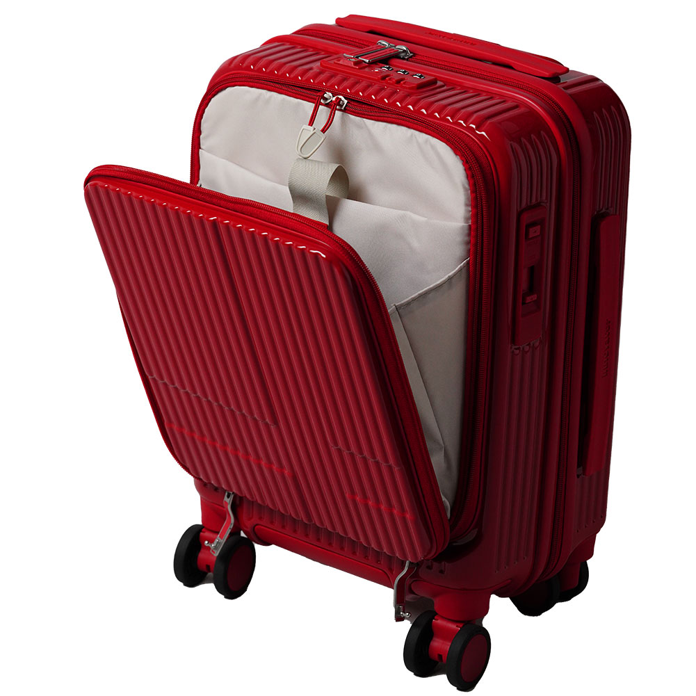 inv30鏡面 イノベーター スーツケース innovator 21L SSサイズ 軽量 ジッパー フロントオープン 機内持ち込みサ