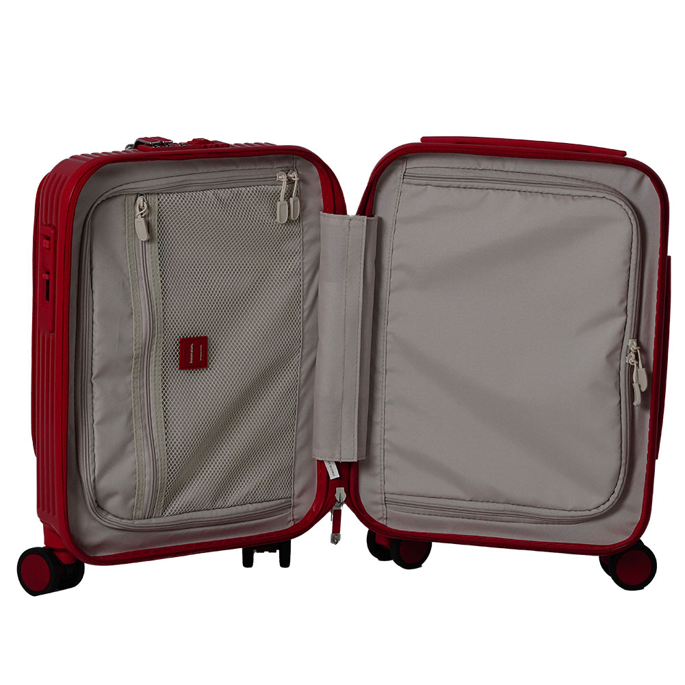 inv30鏡面 イノベーター スーツケース innovator 21L SSサイズ 軽量 ジッパー フロントオープン 機内持ち込みサ