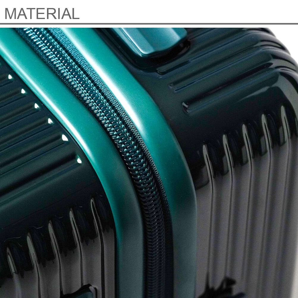 inv30鏡面 イノベーター スーツケース innovator 21L SSサイズ 軽量 ジッパー フロントオープン 機内持ち込みサ
