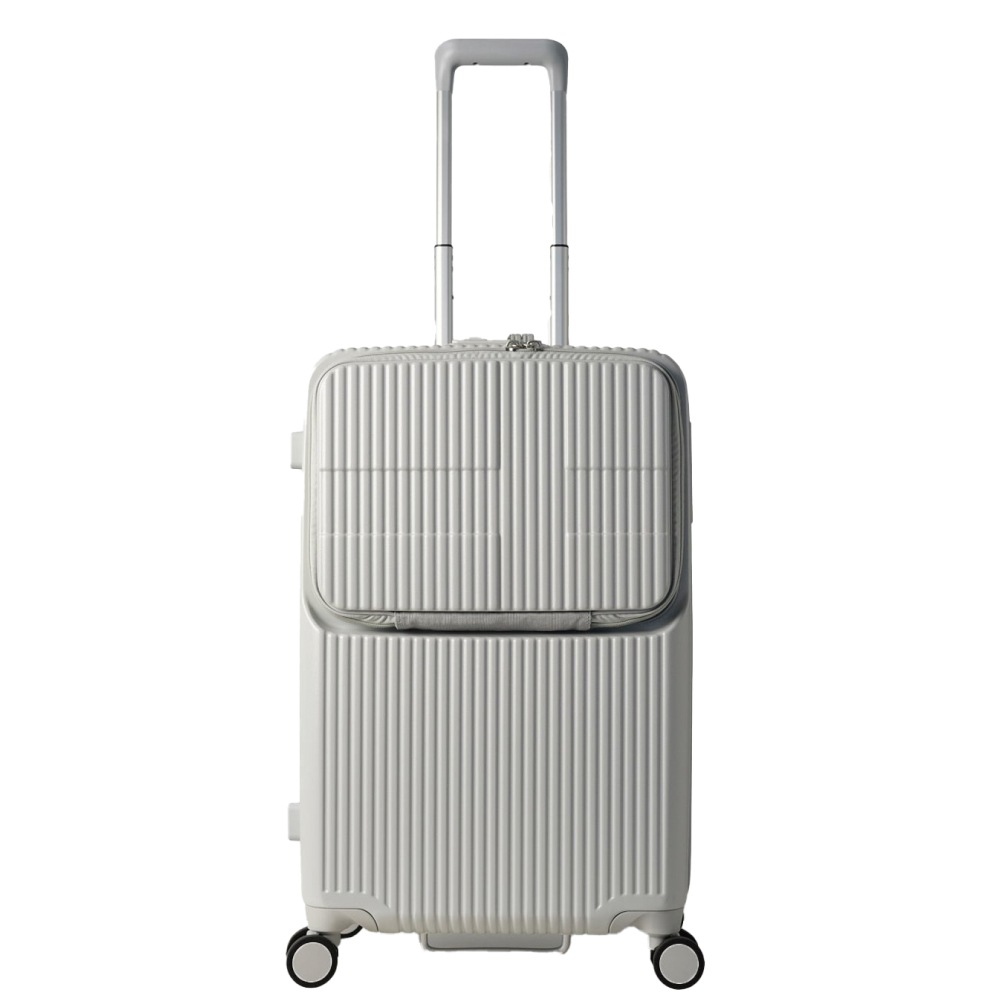 ノベルティ付 イノベーター スーツケース innovator inv60 62L Mサイズ 軽量 ジッパー キャリーケース フロントポケット キャリーバッグ 北欧 トラベル 送料無料 2年間保証 