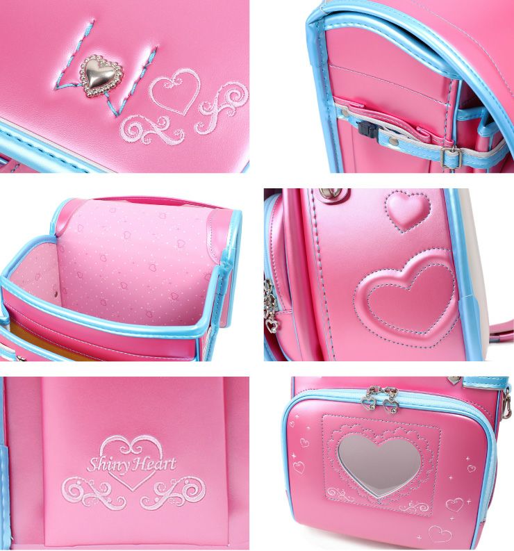 アウトレット SALE パールコンビカラー女の子ランドセル シャイニーハート