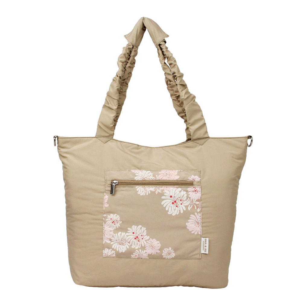 ポールアンドジョー ポール&ジョー PAUL&JOE トートバッグ レディース ポルジョ ブランド トラベルトート ショルダー ショルダーバッグ トラベル 旅行 修学旅行 国内 日帰り 1泊 2泊 女子 学生 高校生 花柄 クリザンテーム pja-b1344