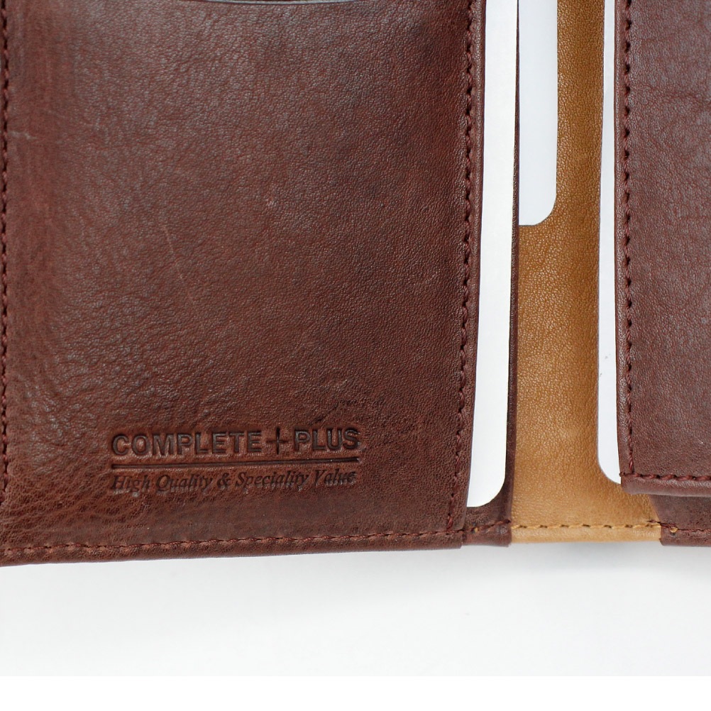 COMPLETE PLUS コンプリートプラス  二つ折り財布 財布 ブランド メンズ 革 グリーン 緑 本革 牛革 レザー 使いやすい 952-cp-2bg202