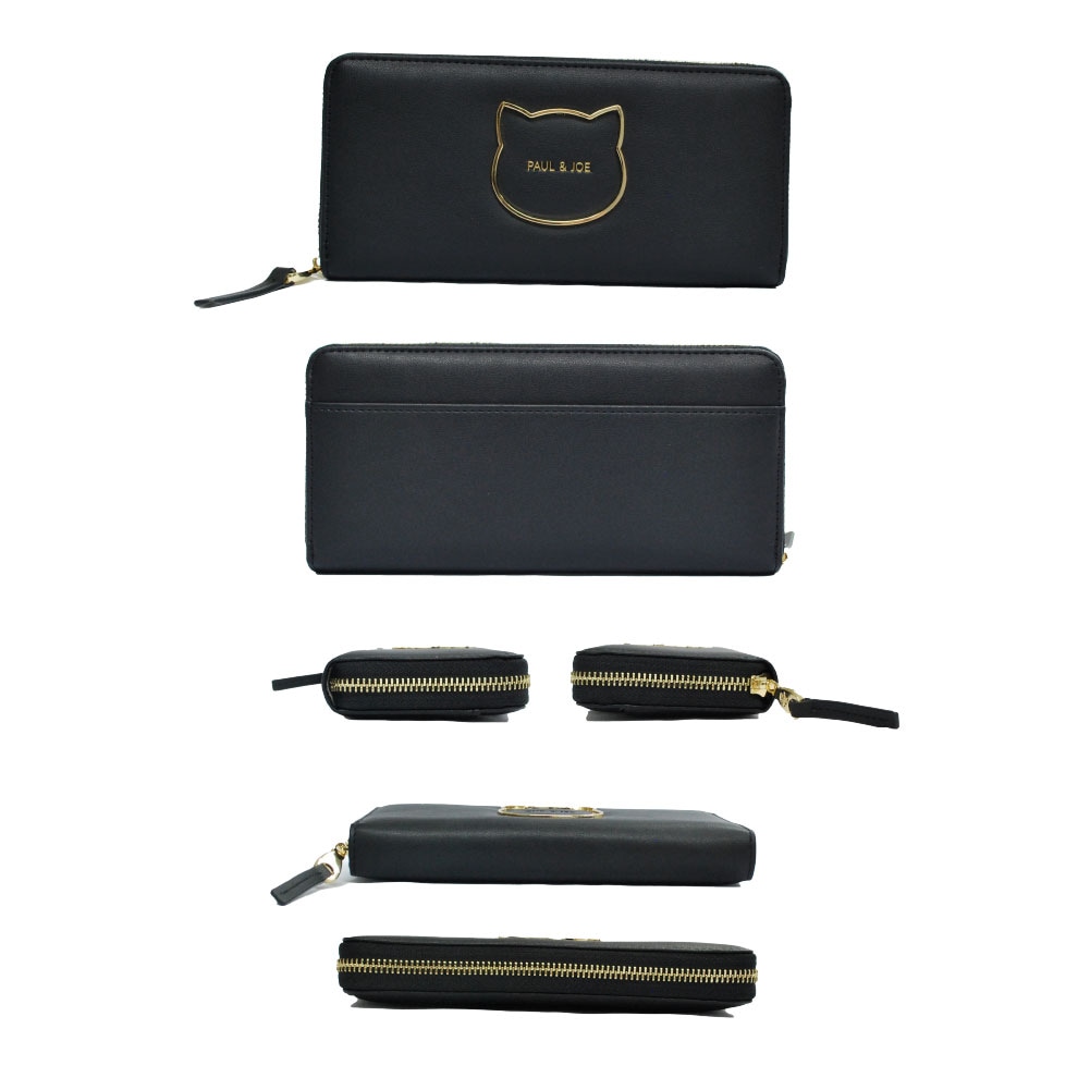 PAUL & JOE ACCESSOIRES ポール&ジョー ラウンドファスナー長財布 BIG