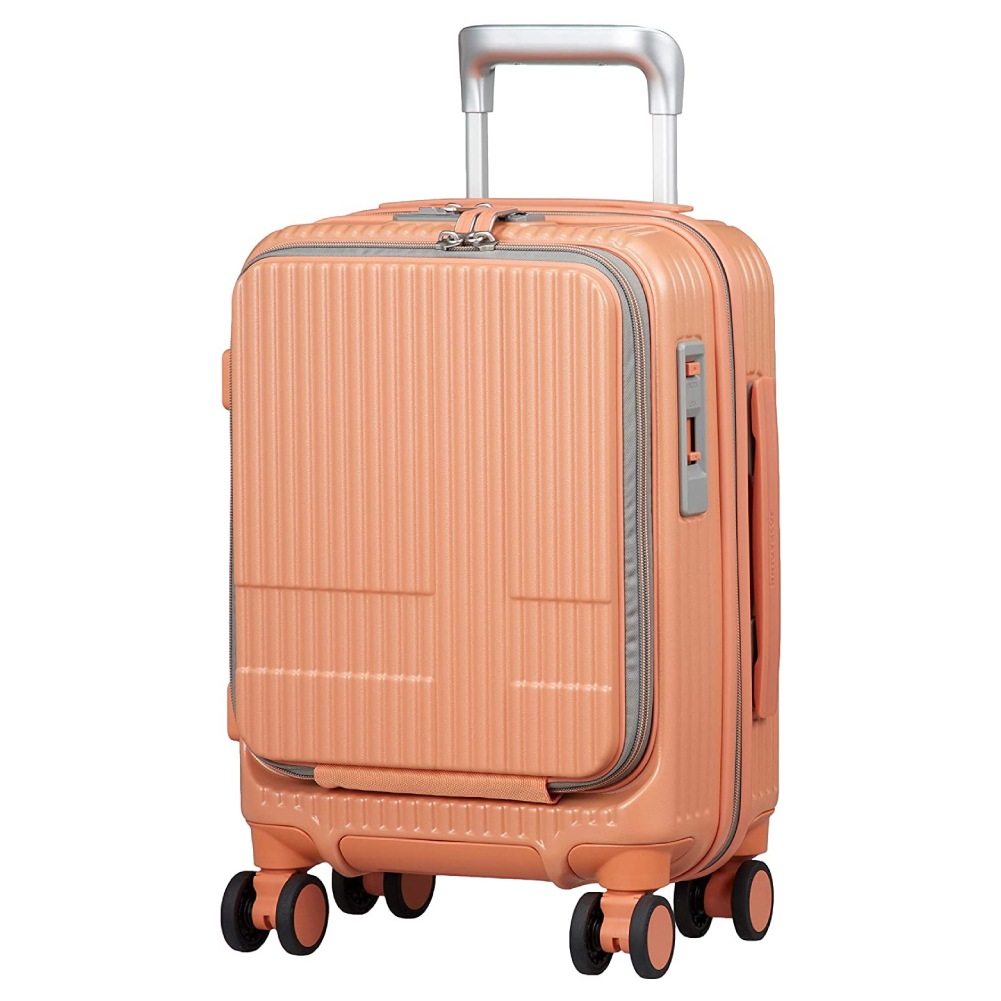 イノベーター スーツケース innovator inv30 21L SSサイズ 軽量 ジッパー フロントオープン コインロッカーサイズ 北欧 送料無料 メーカー直送 4輪 ペールトーン 【8月20日から順次発送】