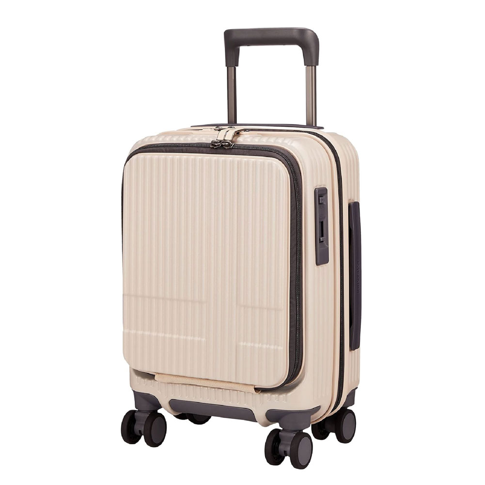 イノベーター スーツケース innovator inv30 21L SSサイズ 軽量 ジッパー フロントオープン コインロッカーサイズ 北欧 送料無料 メーカー直送 4輪 ペールトーン 【8月20日から順次発送】