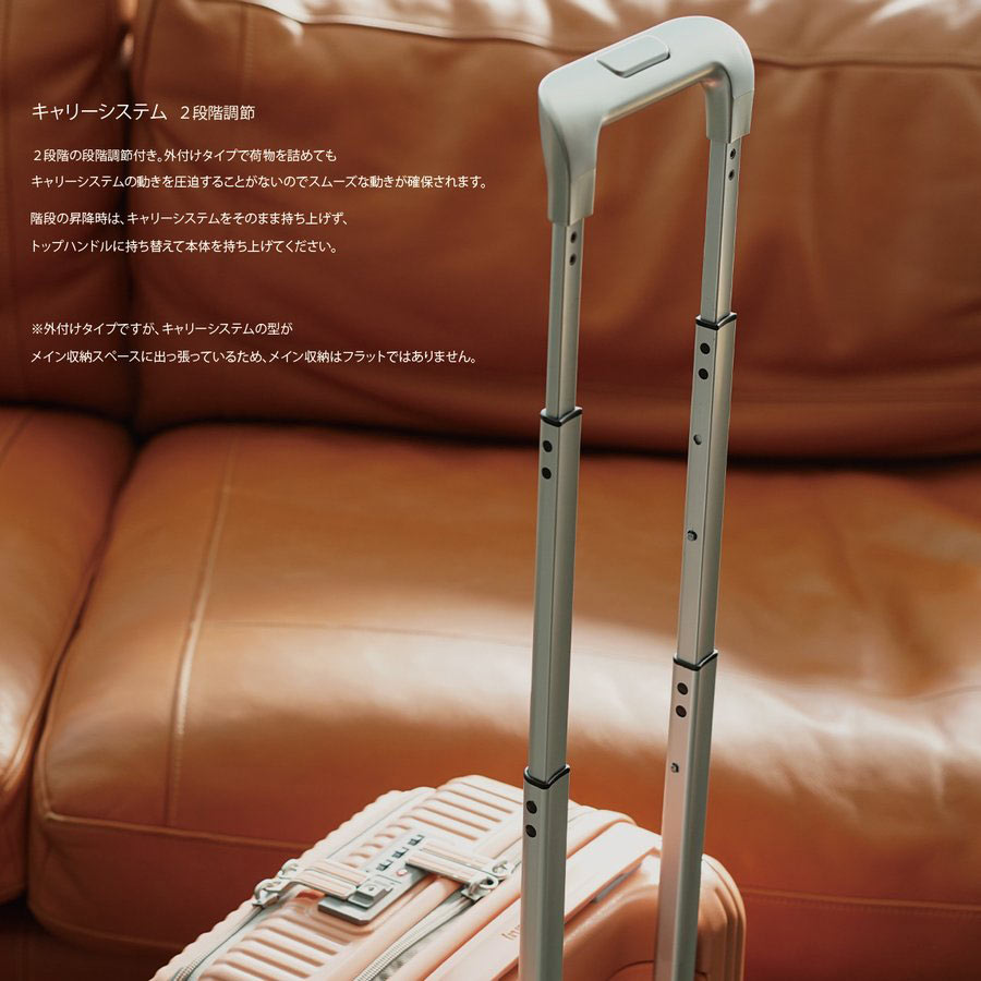 イノベーター スーツケース innovator inv30 21L SSサイズ 軽量 ジッパー フロントオープン コインロッカーサイズ 北欧 送料無料 メーカー直送 4輪 ペールトーン 【8月20日から順次発送】