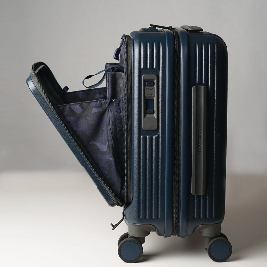 イノベーター スーツケース innovator inv30 21L SSサイズ 軽量 ジッパー フロントオープン コインロッカーサイズ 北欧 送料無料 メーカー直送 4輪 ペールトーン 【8月20日から順次発送】